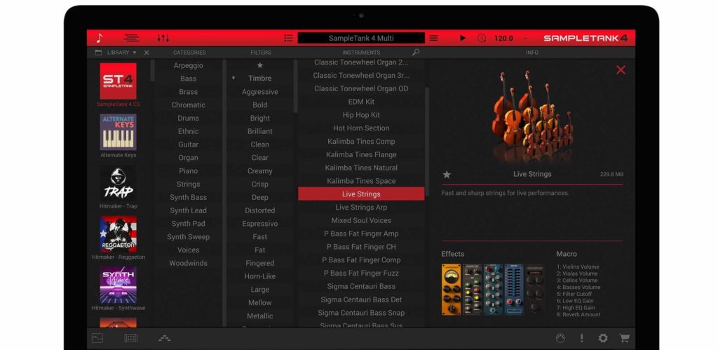 Sampletank CS por IK Multimedia - mejores VST gratuitos